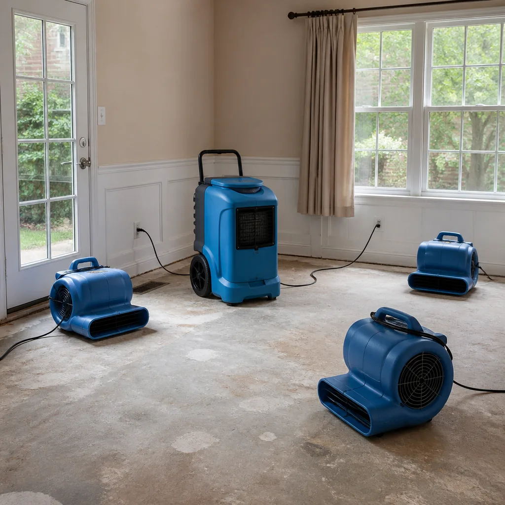Water damage drying